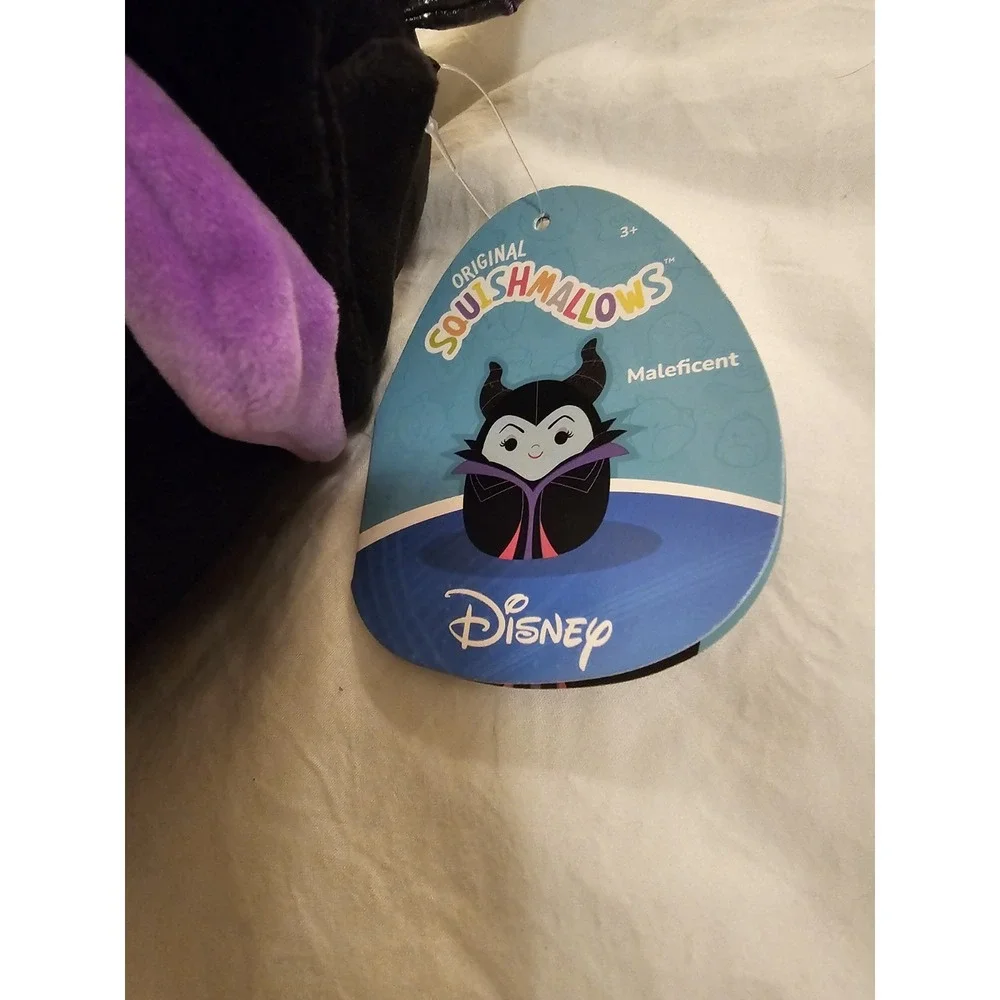 Original Squishmallows Disney Villain Maleficent 2023 Kellytoy Plush‎ Soft